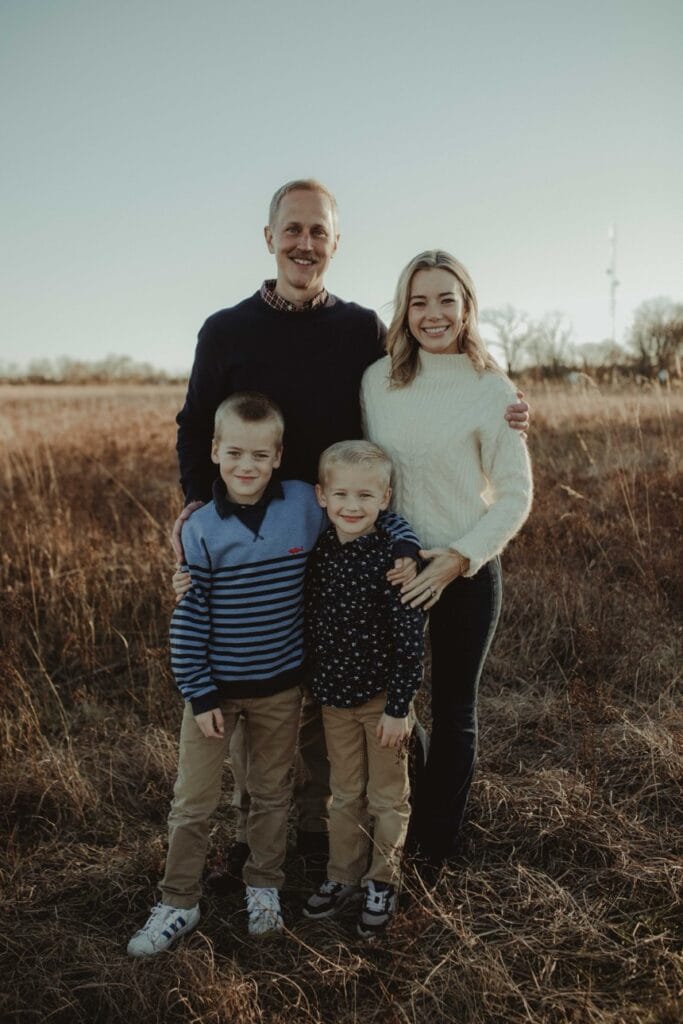 My family and I in Kalamazoo